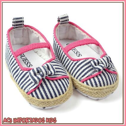 Sapato Listrado Guess Anti-derrapante